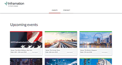 Desktop Screenshot of inframation-events.com